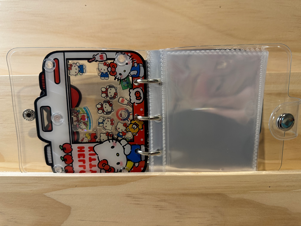 Thumbnail: Acrylic Shaker Card Album - Hello Kitty