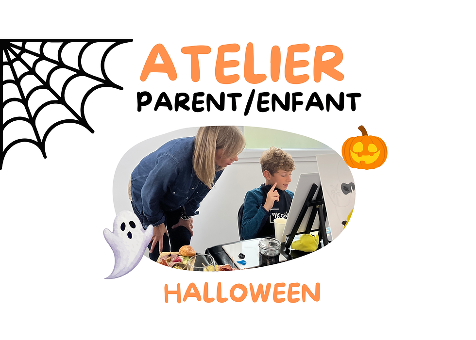 Atelier parent-enfant spécial Halloween - mardi 28 octobre