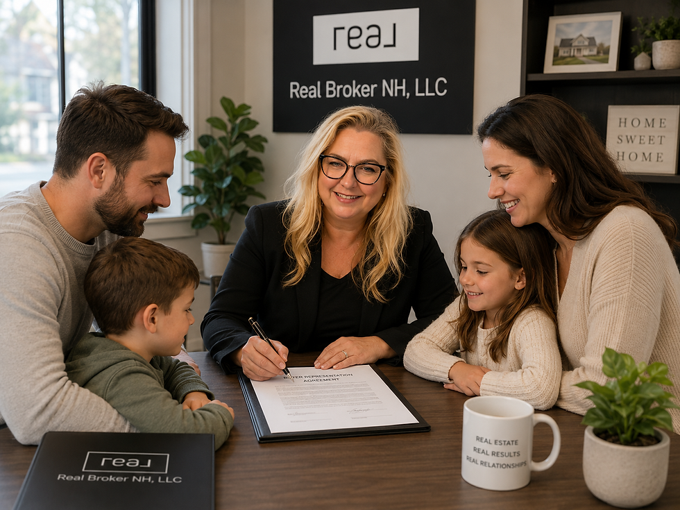 Helping families start their next chapter, Doris Burnett, Real Broker NH, LLC / Granite Coast Living