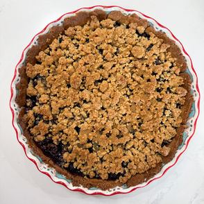 Blueberry Crumble Pie