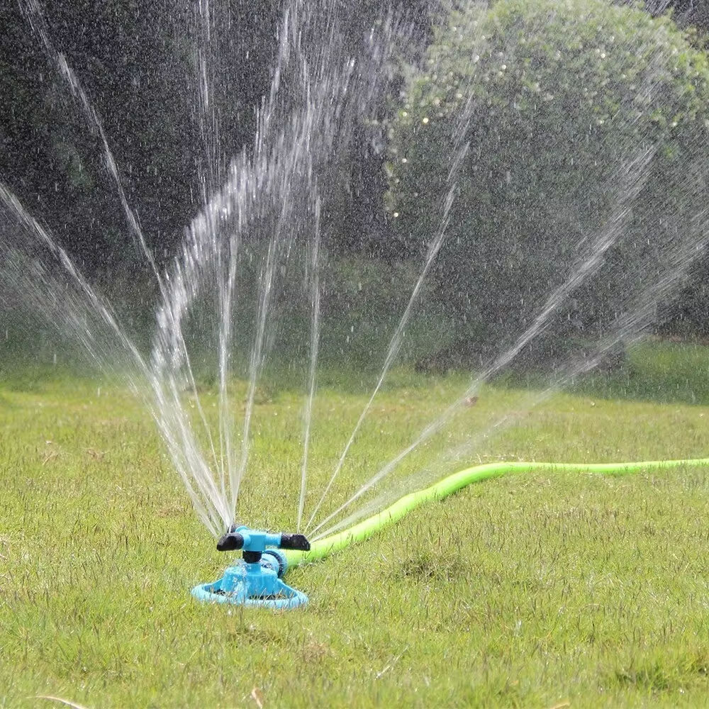 Sprinkler Nozzle 360 Degree Automatic Rotating Water Spray Garden Lawn Automatic