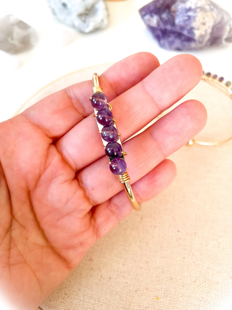 Miniatura: Pulsera piedra natural