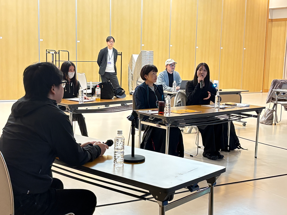 野口氏の講演 撮影場所:ふれあいずーむ館