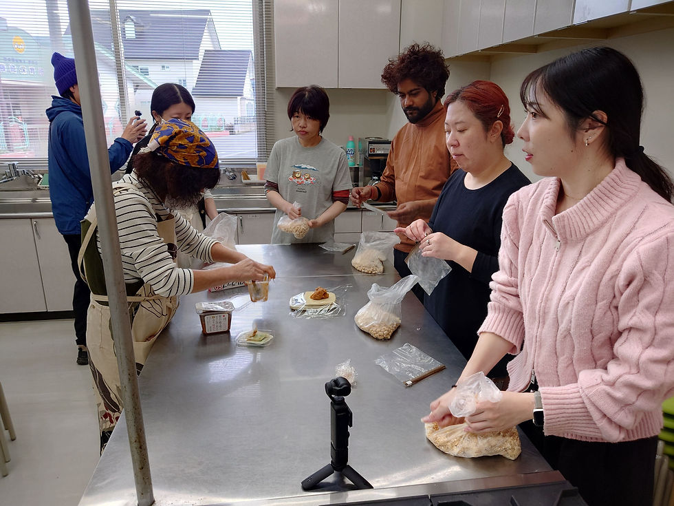 味噌作り体験 撮影場所:ふれあいずーむ館