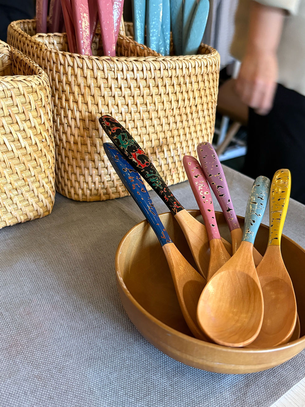 津軽塗りとぎ出し体験 撮影場所:kasaco*House