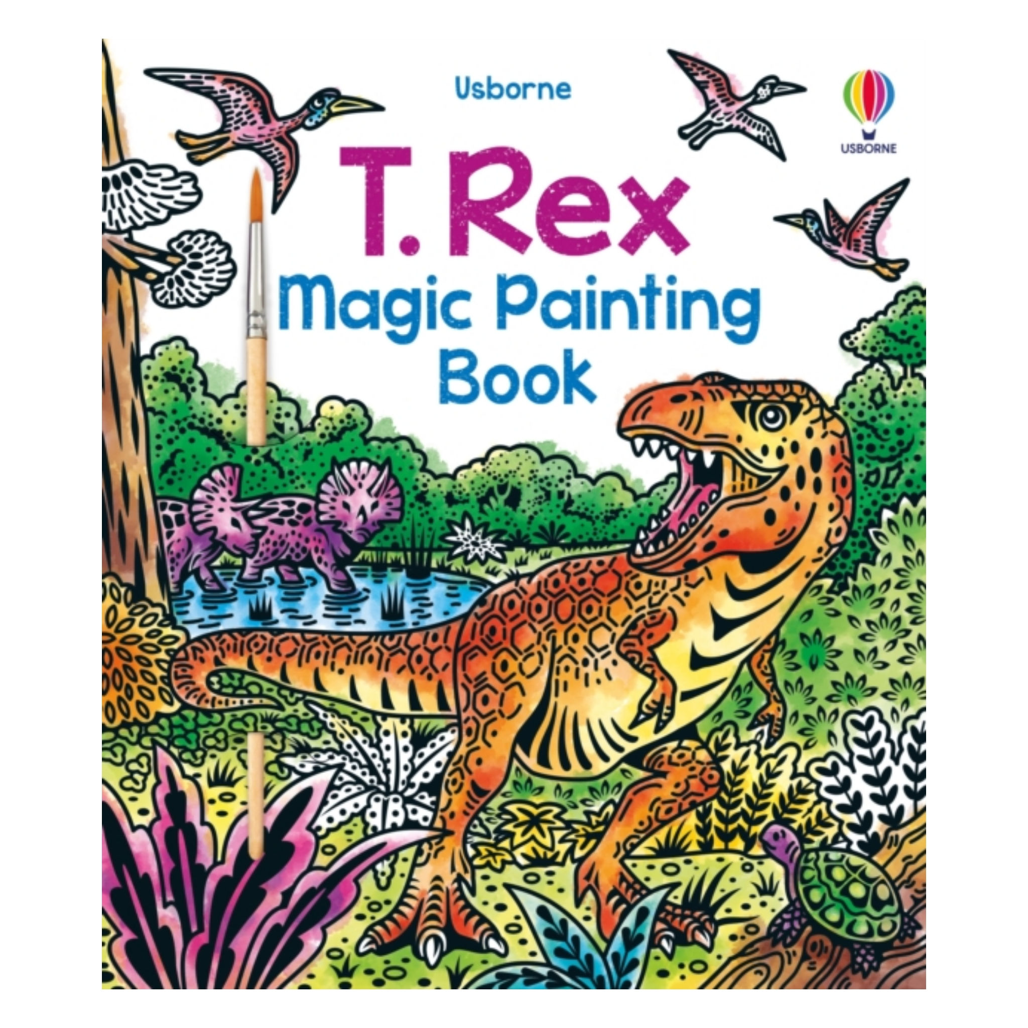 T. Rex Magic Painting Book