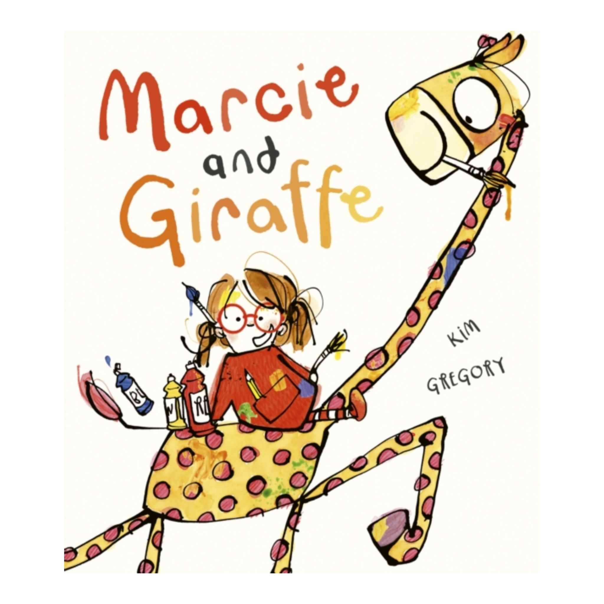 Marcie and Giraffe - Kim Gregory
