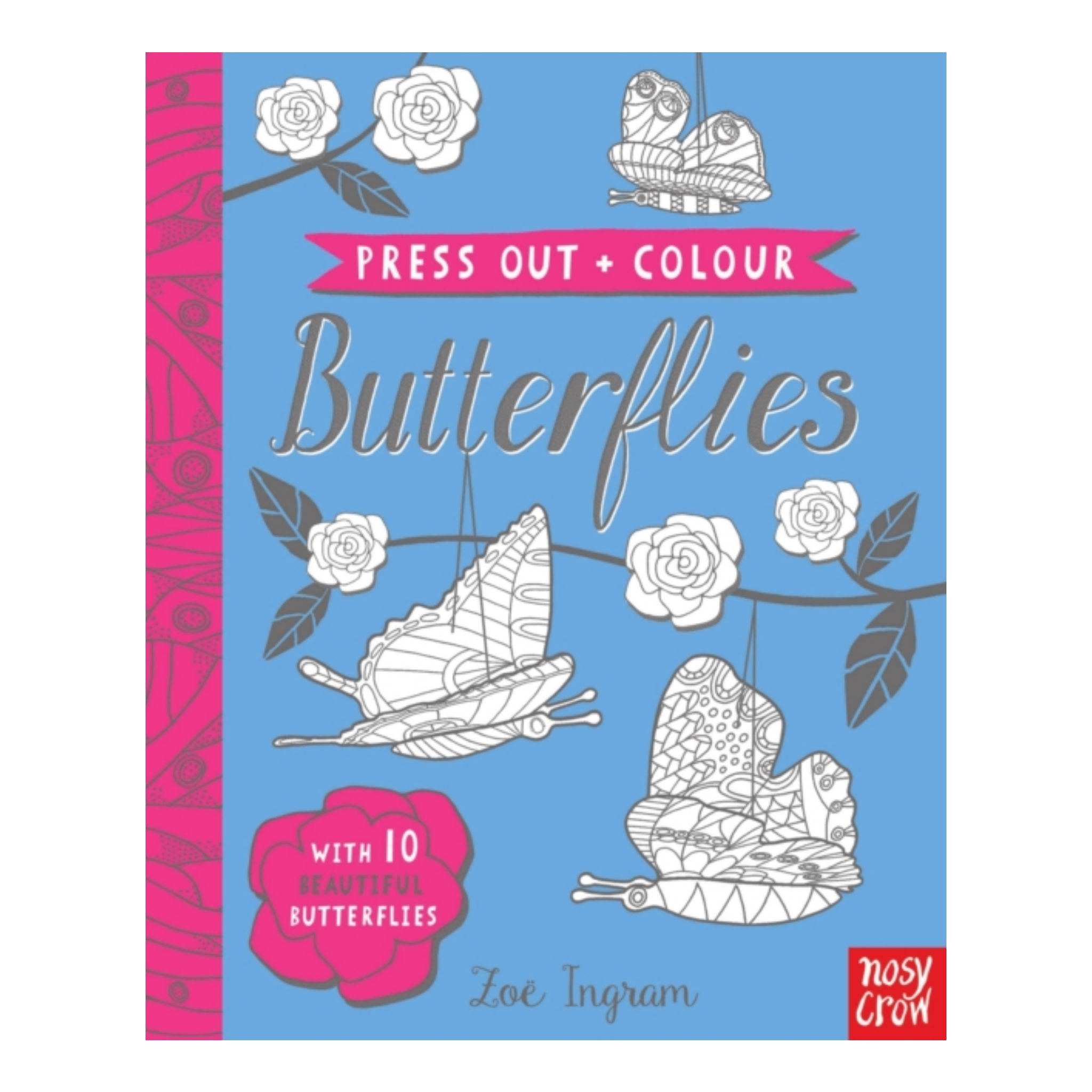 Press Out and Colour: Butterflies
