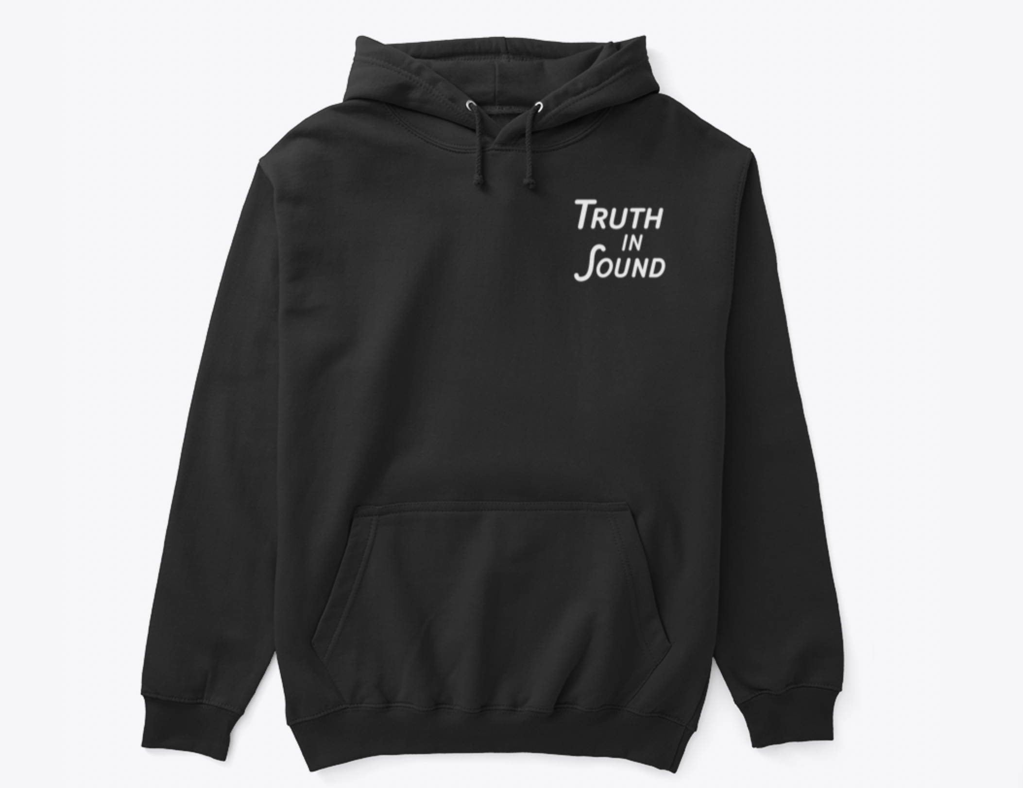 TRUTH IN SOUND BLACK HOODIE