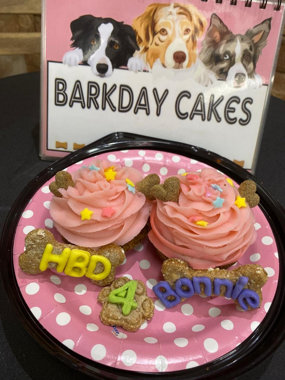 Miniatura: 2 Cupcakes con galletas