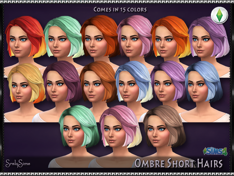 Ombre Short Hairs