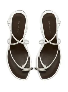 Tory Burch Pierced Heeled Sandals