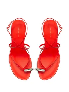 Tory Burch Pierced Heeled Sandals