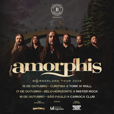 Amorphis traz turnê mundial “Borderland” ao Brasil em outubro