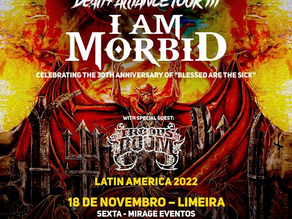 I AM MORBID CELEBRARÁ TRÊS DÉCADAS DO CLÁSSICO ÁLBUM "BLESSED ARE THE SICK"
