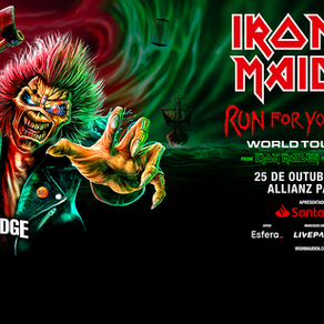 IRON MAIDEN traz a turnê de celebração de 50 anos para América Central e América do Sul