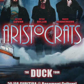Supergrupo The Aristocrats retorna ao Brasil em agosto para dois shows