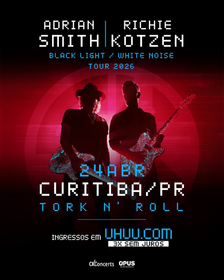 Smith/Kotzen faz show de estreia no Brasil, nesta sexta-feira, em Curitiba