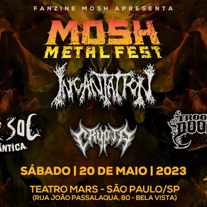 Mosh Metal Fest: Festival acontece no Teatro Mars neste sábado