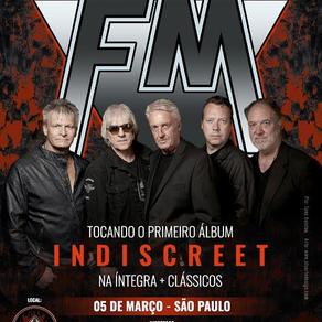 FM faz show em SP em março para celebrar os 40 anos de “Indiscreet”