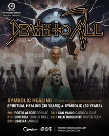 Death to All celebra Symbolic e Spiritual Healing em cinco shows no Brasil
