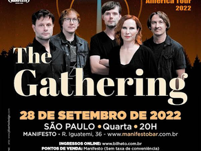 The Gathering traz turnê especial para o palco do Manifesto Bar em São Paulo.