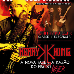 KERRY KING é destaque na edição nr.285 da Roadie Crew