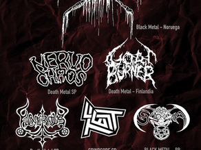 Caveira Velha, Xaninho e Tumba anunciam festival com Mork e Goatburner