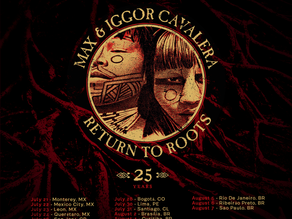 Max e Iggor Cavalera trazem turnê dos 25 anos de “Roots” ao Brasil