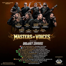 Eric Martin, Edu Falaschi, Tim “Ripper” Owens e Jeff Scott Soto anunciam setlist do Masters of Voices para turnê na América do Sul e Brasil