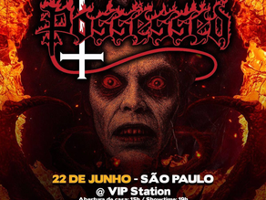Lenda do Death/Thrash Metal, Possessed anuncia show único no Brasil em junho!