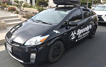 Speedy's inspection vehicle