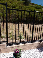 An image of a gate ready to snake fencing by Speedy's Pest Solutions