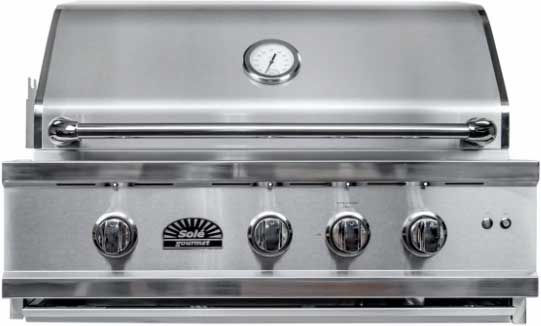 30" LUXURY SERIES BUILD-IN GRILL WITH LED CONTROL LIGHTING (PROPANE)