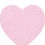 Thumbnail: 200 Heart Shaped Lint Free Wipes Pink