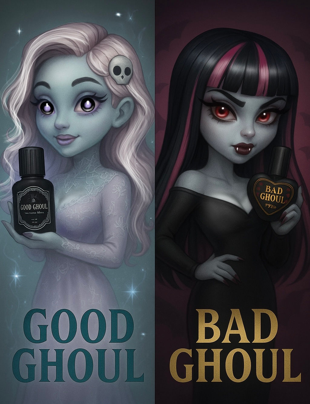 Good Ghoul & Bad Ghoul Adhesive Glue Duo