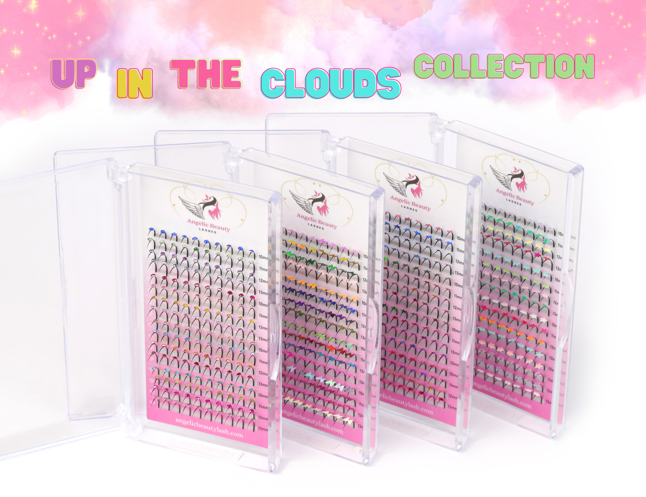 Lash Decals Charms Stars Diamond rhinestones butterfly