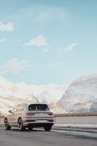 On the road to Val d'isere