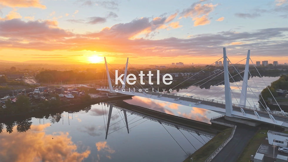 Renfrew Bridge drone capture, for Kettle Collective