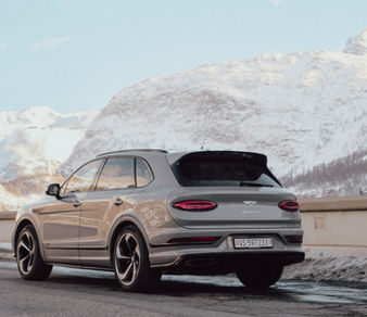 Bentley Motors through the Alps