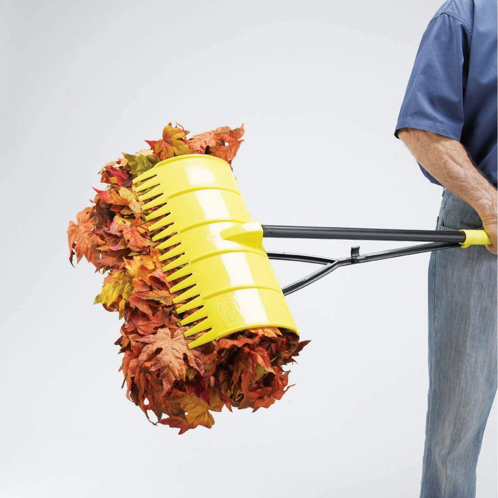 Amazing Rake 3in1 Ergonomic Lightweight 17Inch Lawn Grabber Yard Garden