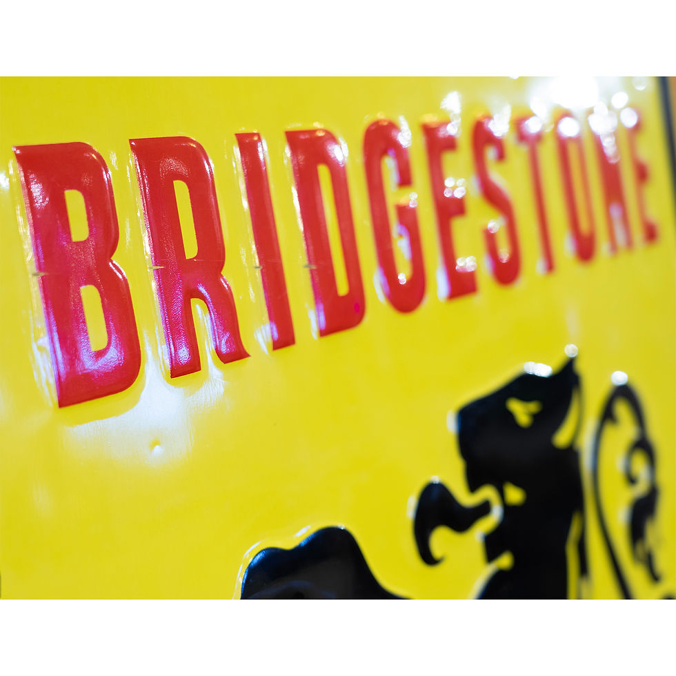 Thumbnail: Bridgestone Motorcycles Sign