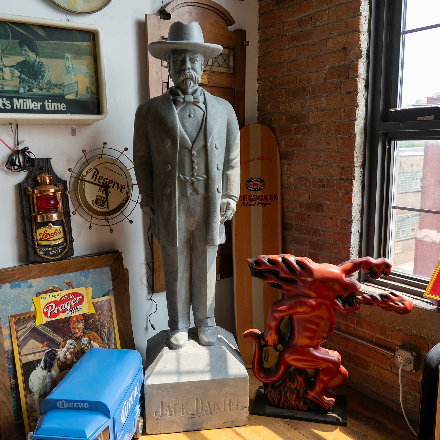 Jack Daniel Statue