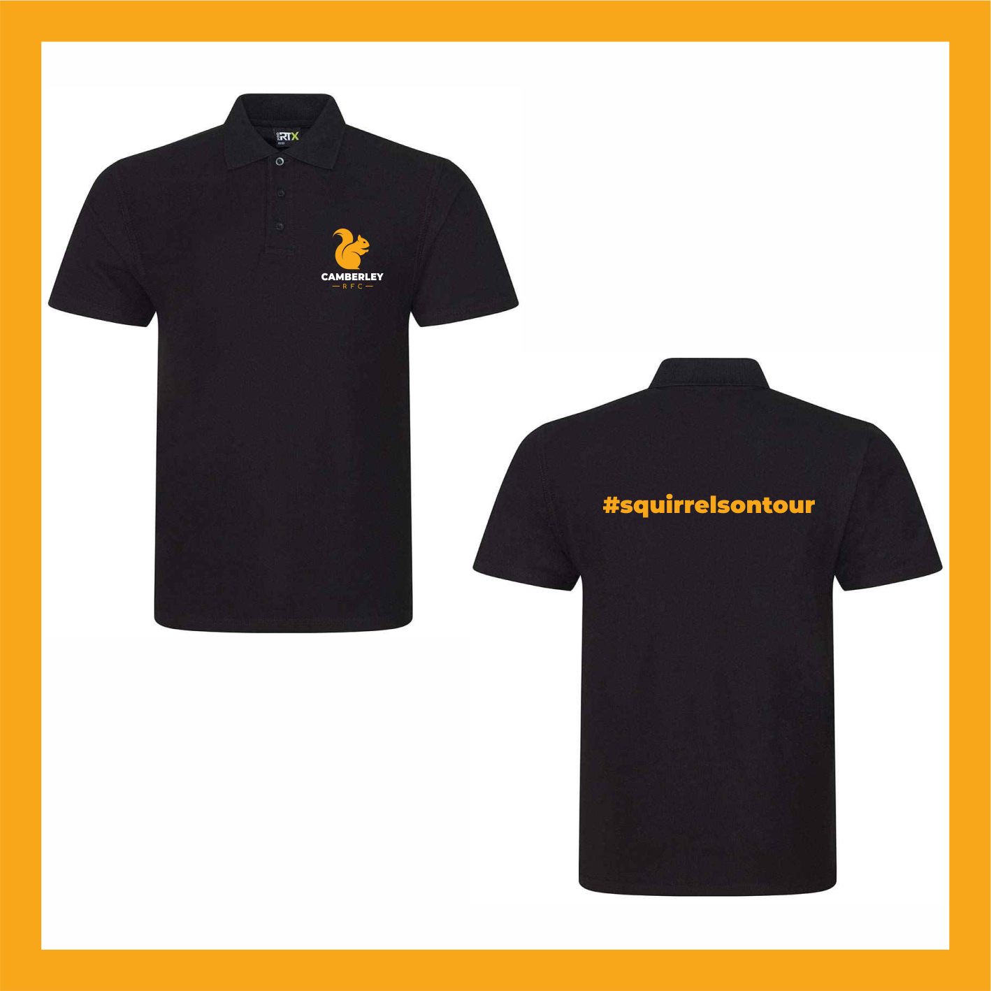 Squirrels on Tour - Childrens Polo Shirt