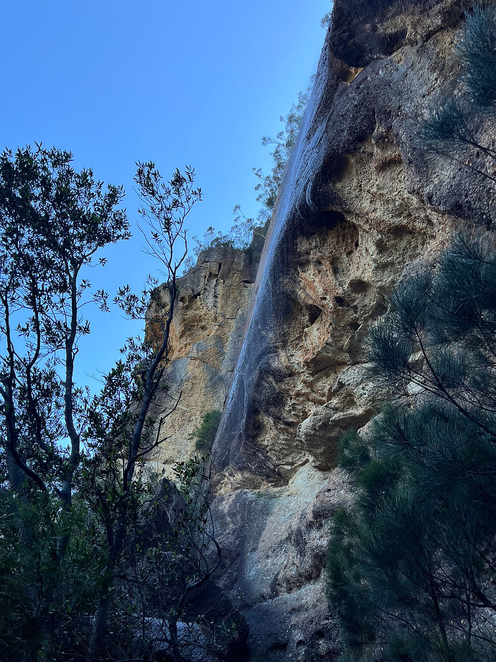Small waterfall