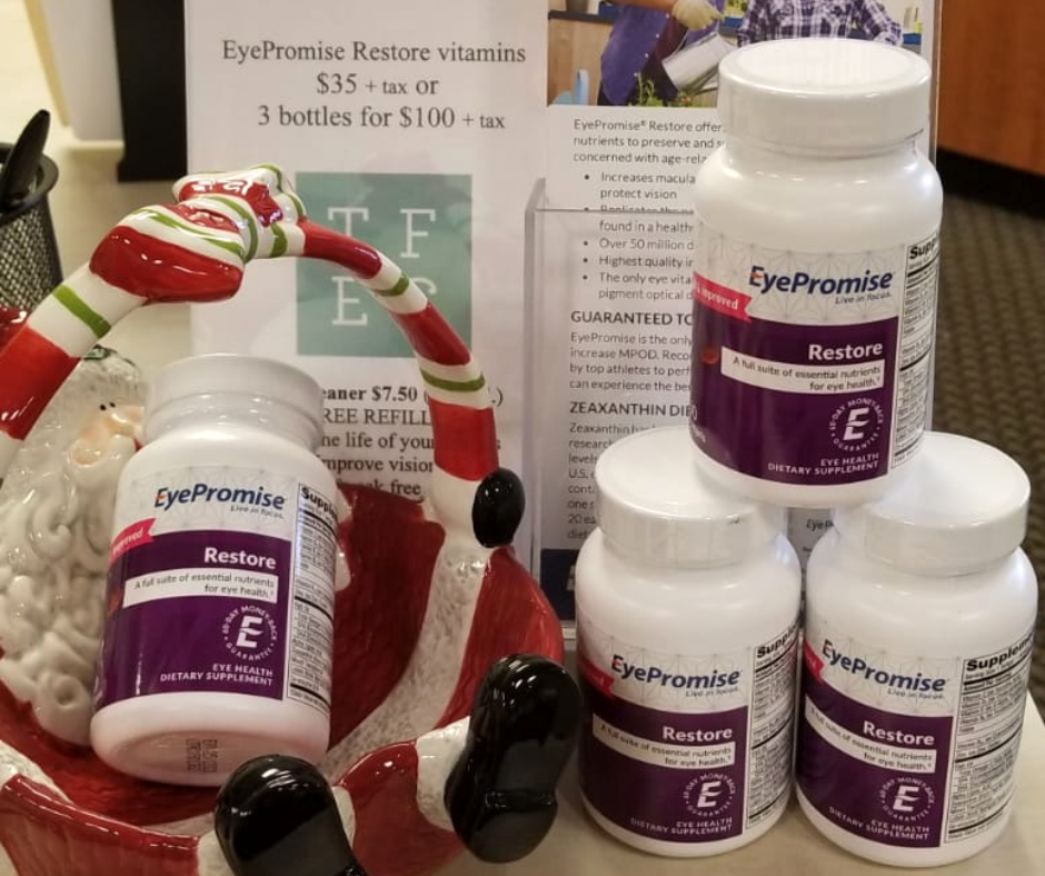 tallmadge family eye care eyepromise vitamins christmas stocking stuffers dr. dawson optometry