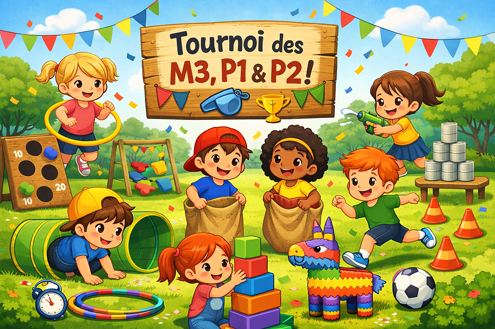 🏆 Tournoi interclasses (M3, P1 et P2)