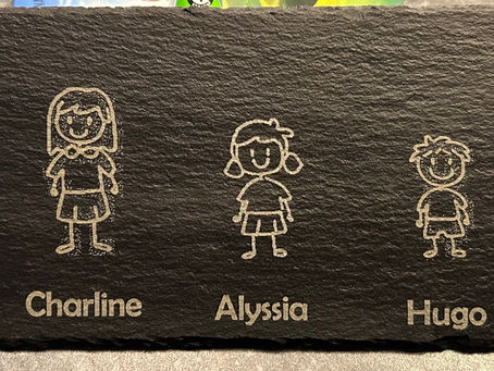 Plaque famille
