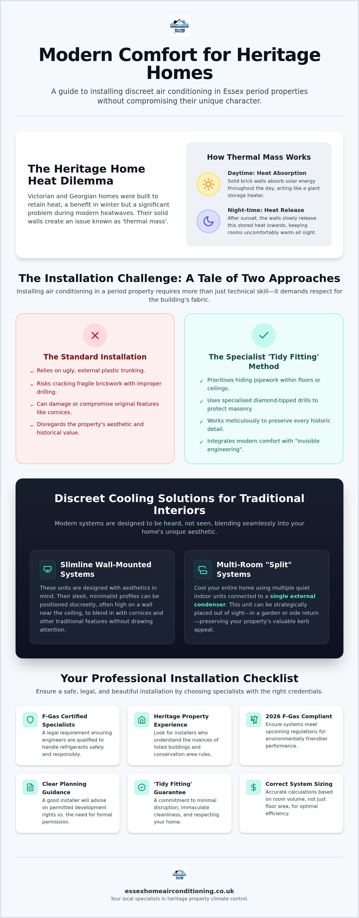 Air conditioning for period properties