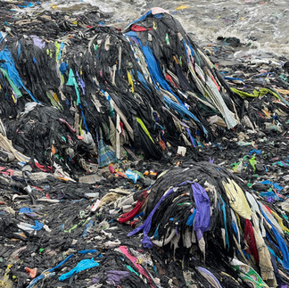 Mountains of waste in Accra, Ghana